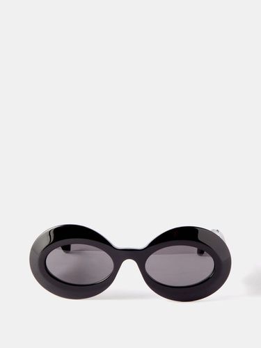 Lunettes de soleil ovales oversize en acétate - LOEWE Eyewear - Modalova