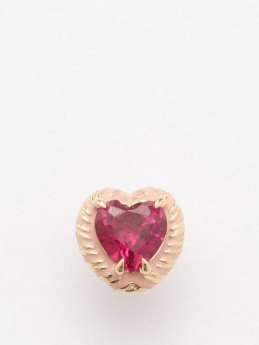 Boucle d'oreille unique en or 14 carats et rubis - Alison Lou - Modalova