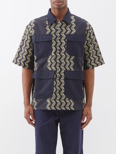 Chemise en coton à motif zigzag Calypso Aloha - Nicholas Daley - Modalova