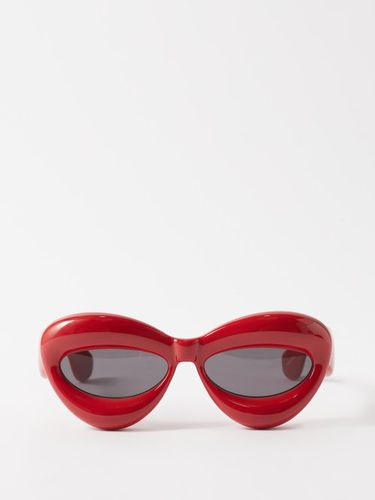 Lunettes de soleil en acétate ail-de-chat Inflated - LOEWE Eyewear - Modalova