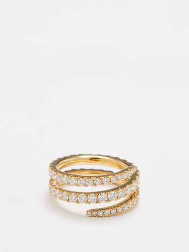 Bracelet en or 18 carats et diamants Coil - Anita Ko - Modalova