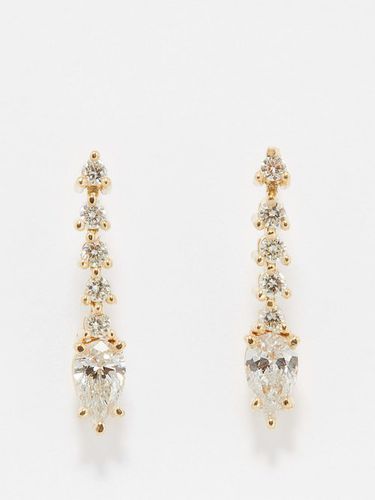 Boucles d'oreilles en or 14 carats et diamants - Zoë Chicco - Modalova