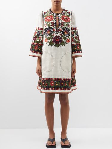 Robe en lin à jacquard floral Tender - Vita Kin - Modalova