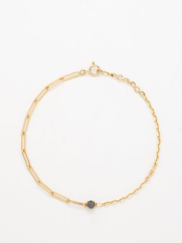 Bracelet en or 18 carats et diamants noirs - Yvonne Leon - Modalova
