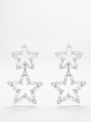 Boucles d'oreille étoiles en cristaux - Fallon - Modalova