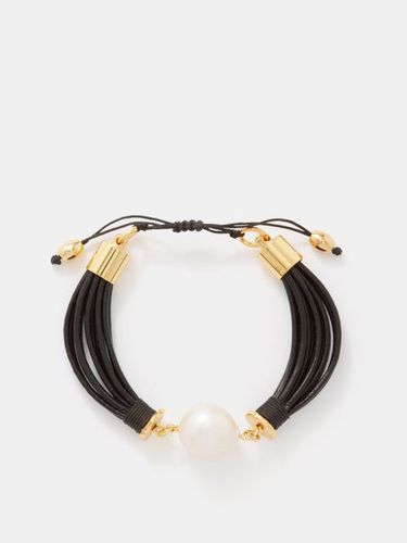 Bracelet cordon en cuir et perles Terra Gaia - Tohum - Modalova
