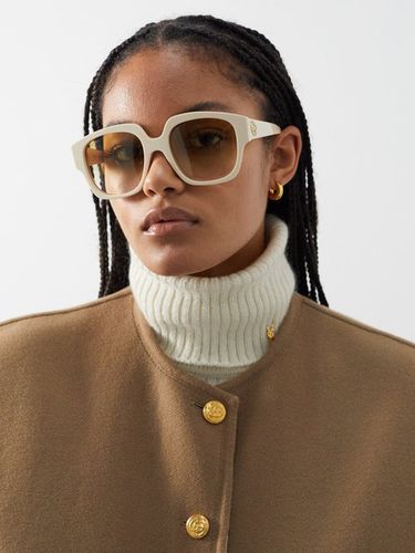 Lunettes de soleil carrées oversize - Gucci Eyewear - Modalova