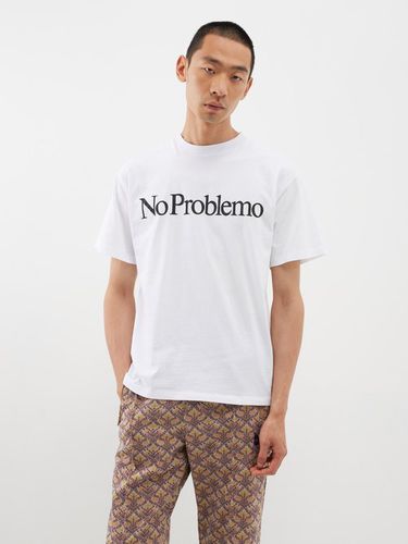T-shirt en jersey de coton à imprimé No Problemo - Aries - Modalova
