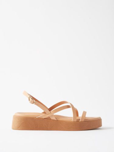 Sandales en cuir ouvertes à plateforme Silia - Ancient Greek Sandals - Modalova