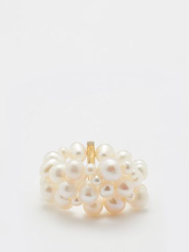 Bague en vermeil plaqué or 14 carats et perle - Completedworks - Modalova