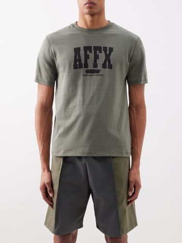 T-shirt en jersey de coton à imprimé logo - AFFXWRKS - Modalova