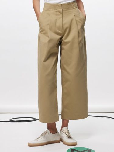 Pantalon plissé en sergé de coton Dordoni - Studio Nicholson - Modalova