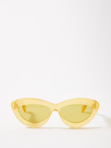 Lunettes de soleil ail-de-chat oversize en acétate - LOEWE Eyewear - Modalova