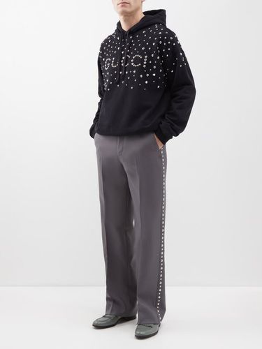 Sweat-shirt à capuche en jersey de coton clouté - Gucci - Modalova