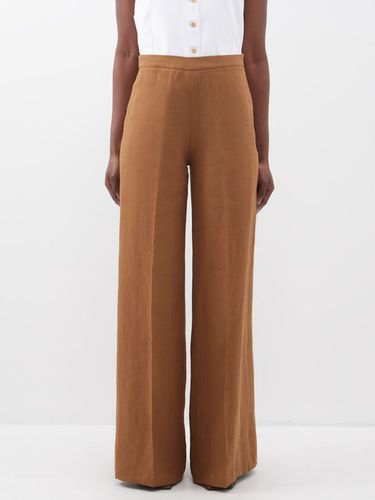 Pantalon ample en lin The Amanda - Giuliva Heritage - Modalova