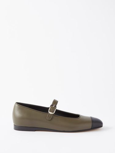 Chaussures plates en cuir à bout rond Mary Jane - Le Monde Beryl - Modalova