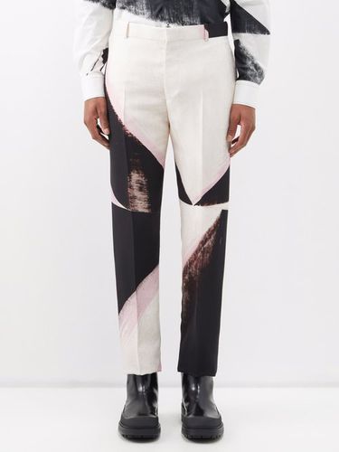 Pantalon de costume droit Double Diamond - Alexander McQueen - Modalova
