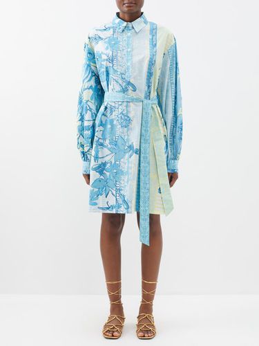 Robe-chemise en coton à imprimé Blossom Odessa - Emporio Sirenuse - Modalova