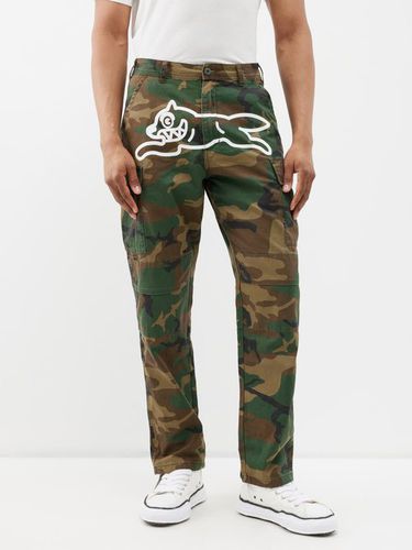 Pantalon en sergé de coton camouflage Running Dog - ICECREAM - Modalova