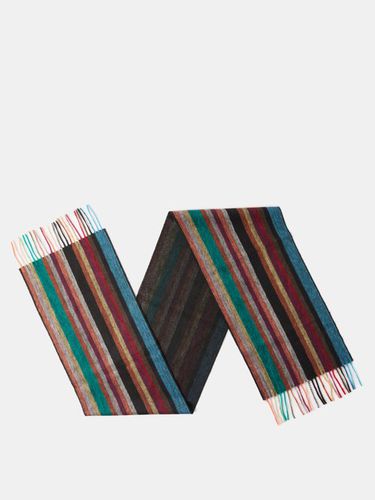Écharpe en laine mélangée Signature Stripe - Paul Smith - Modalova