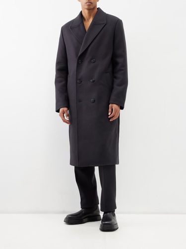 Manteau en laine mélangée à double boutonnage - Róhe - Modalova