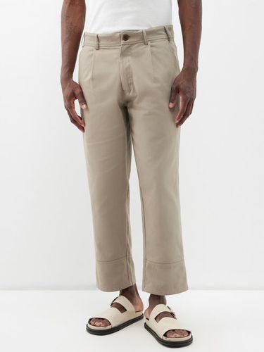 Pantalon raccourci en coton biologique Tony - Marané - Modalova