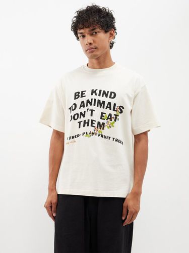 T-shirt en coton biologique imprimé Grateful Be Kind - Story mfg. - Modalova