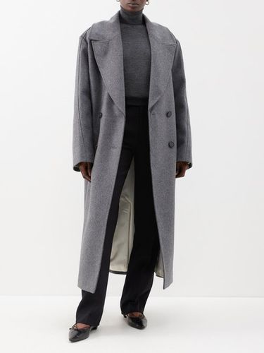 Manteau oversize en laine à double boutonnage - Róhe - Modalova