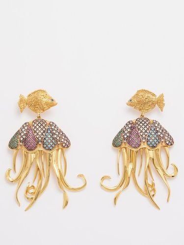 Boucles d'oreilles Mini Fish and Jellyfish - Begüm Khan - Modalova