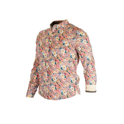 Chemise ml légère fleurie rose - BLACKS LEGEND - Modalova