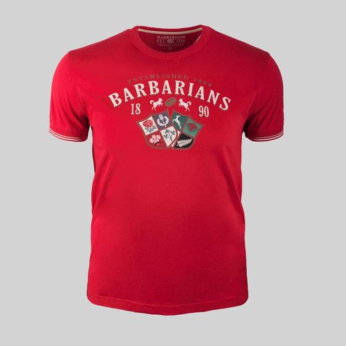 T-shirt rouge Barbarians PAYS DE GALLES - BLACKS LEGEND - Modalova