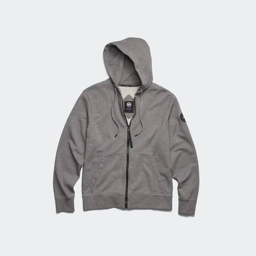 Sweat à capuche Huron Black Label avec fermeture éclair pleine longueur (s, , P) - Canada Goose - Modalova