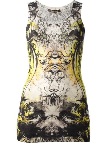 Printed tank top - Roberto Cavalli - Modalova