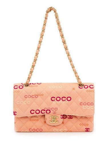 Sac porté épaule à logo imprimé - CHANEL Pre-Owned - Modalova