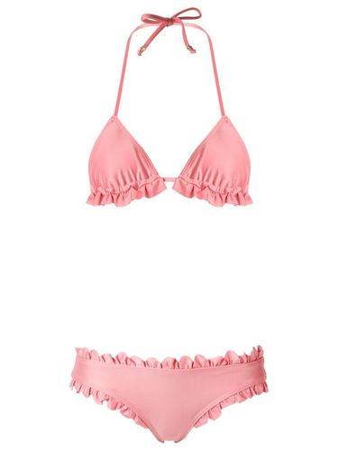 Amir Slama bikini à volants - Rose - Amir Slama - Modalova