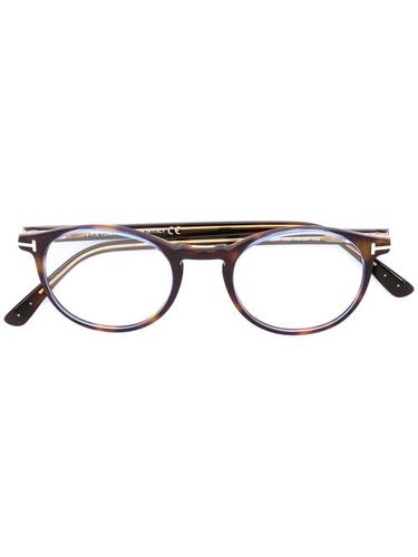 Lunettes de vue à monture ronde - TOM FORD Eyewear - Modalova