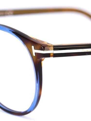 Lunettes de vue à monture ronde - TOM FORD Eyewear - Modalova