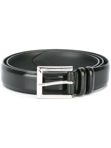 Ceinture classique à boucle argentée - Orciani - Modalova