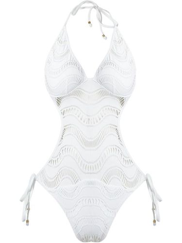 Cut out pattern swimsuit - Amir Slama - Modalova