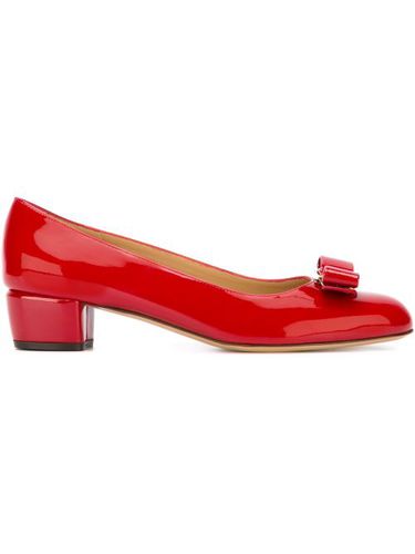 Escarpins Viva Bow en cuir - Ferragamo - Modalova