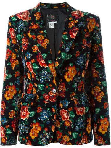 Blazer à fleurs - Kenzo Pre-Owned - Modalova