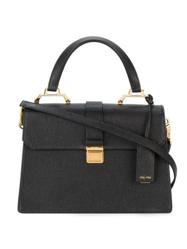 Miu Miu Madras handbag - Noir - Miu Miu - Modalova
