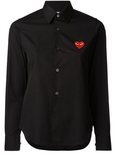 Chemise à logo brodé - Comme Des Garçons Play - Modalova