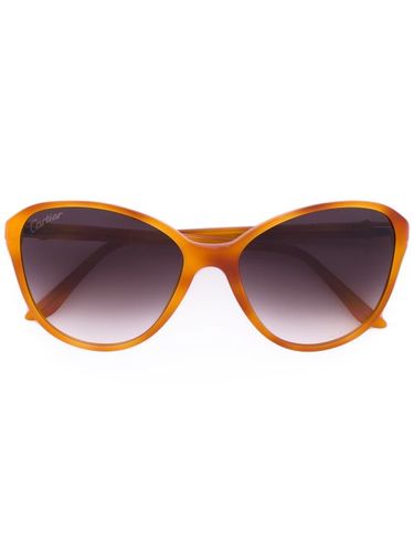 Lunettes de soleil à monture papillon - Cartier Eyewear - Modalova