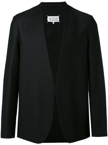 Blazer en laine vierge à design sans col - Maison Margiela - Modalova