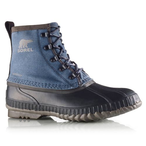 Boots de pluie imperméables Cheyanne II Short CVS bleu jean/noir - Sorel - Modalova