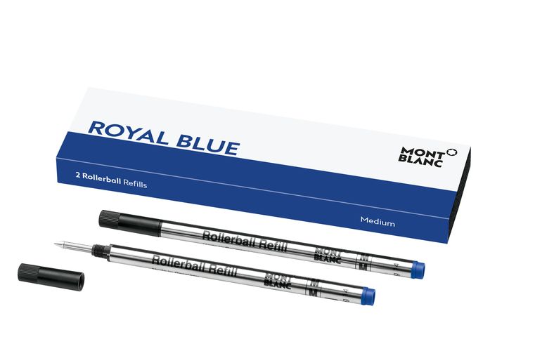 X Recharges pour Rollerball, Royal Blue - MB128233 - Recharges Pour Rollerballs - MONTBLANC - Modalova