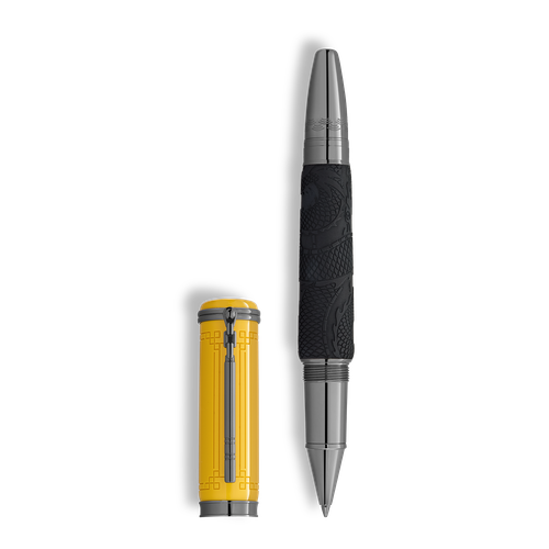 Rollerball Great Characters Homage to Bruce Lee Édition Spéciale - | - Résine précieuse - MB133428 - Rollerballs - MONTBLANC - Modalova
