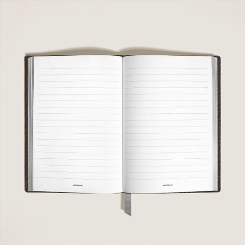 Carnet Petit Format en Cuir Grainé, Pages Lignées - MB222628 - Carnets - MONTBLANC - Modalova