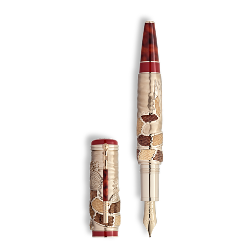 Stylo-Plume Great Characters Homage to Bruce Lee Édition Limitée 8 - Solid Au 750 Signature Gold - MB133433 - Stylos Plume - MONTBLANC - Modalova